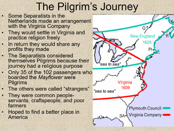 Preview of New England Colonies PowerPoint and Guided Notes- Ch 3 Lesson 2 McGraw Hill