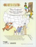 New England-'Our United States Series' 32-Page Lesson Plan