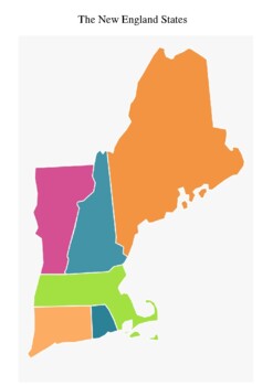 New England Map