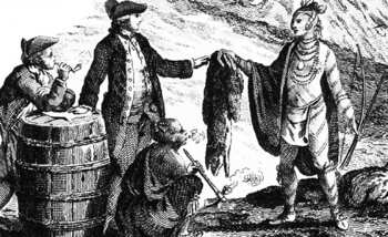 fur trade clipart