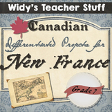 New France Gr. 7 History Differentiated Assessments - Dist