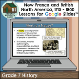 New France and British North America for Google Slides™ (G