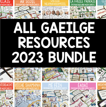Preview of New Gaeilge Bundle 2023 - All Resources