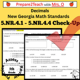 New Georgia Math 5.NR.4.1 - 5.NR.4.4 Check Up