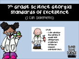 Georgia Standards of Excellence 7th Grade Life Science Pos