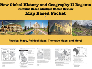 Preview of New Global History II Map Based Multiple Choice Regents Review