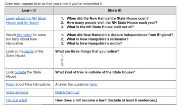 Preview of New Hampshire Multi-Media Text Set