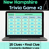 New Hampshire Trivia Game #2 Interactive Powerpoint Activi