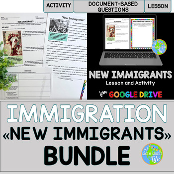 Preview of New Immigrants BUNDLE