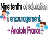 New Inspirational Quotes for Students and Teachers (in English)