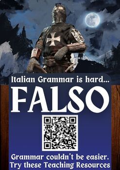 Preview of New Italian Grammar Bundle! 6 in 1 - $22.00 Saved! -50%