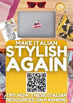 Preview of Italian Teaching Resources on Fashion in Italy Bundle - 3 in 1 - 50% OFF