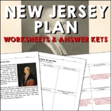 New Jersey Plan US Constitution Reading Worksheets and Ans