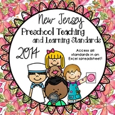 New Jersey Preschool Standards Excel Spreadsheet