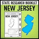 New Jersey State Report Research Project Tabbed Booklet | 