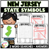 New Jersey State Symbols Word Search Puzzle Worksheets