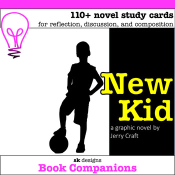 Preview of New Kid Jerry Craft Graphic Novel Study PDF and Digital Resource
