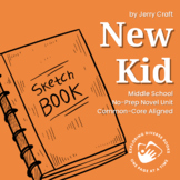 New Kid No-Prep Graphic Novel Study Middle School ELA