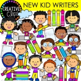 New Kid Writers Clipart {Writing Clipart}