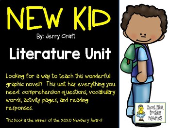 Preview of New Kid by Jerry Craft - Literature Unit - Graphic Novel