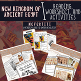 New Kingdom of Ancient Egypt readings, worksheets, activit