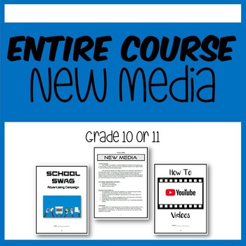 Preview of New Media English - Entire Course