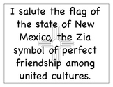 New Mexico Flag Salute