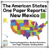 New Mexico One Pager State Report | USA Research Project |