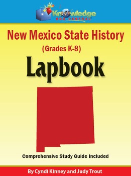 Preview of New Mexico State History Lapbook / Interactive Notebook - EBOOK