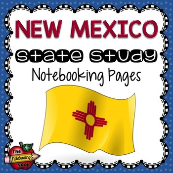 Preview of New Mexico State Study Notebooking Pages