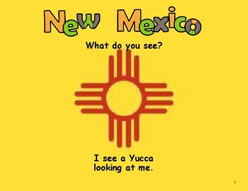 Preview of New Mexico State Symbols Teacher Book