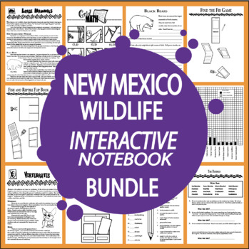 New Mexico Animals – Vertebrates & Invertebrates – 4th Grade New Mexico