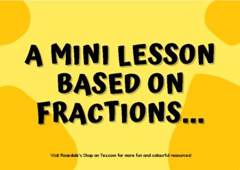 Preview of New: Mini Lesson Fractions ~ KS2/KS3/KS4 (Best for IGCSE+GCSE 9-1 Course)