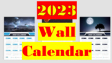 New Modern Wall Calendar 2023  (8.5″ x 11″) Inches