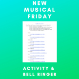 New Musical Friday Activity & Bell Ringer