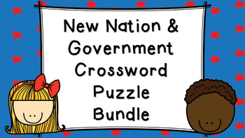 Government Crossword Puzzle Worksheets Teaching Resources Tpt