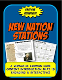 New Nation, Hamilton, Jefferson Stations Centers & Graphic