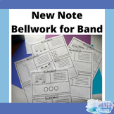 New Note Bellwork Bundle | New Fingerings Bellwork Bundle