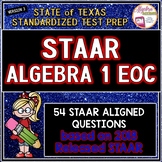 ALGEBRA 1 STAAR EOC Review TEST PREP Version 3