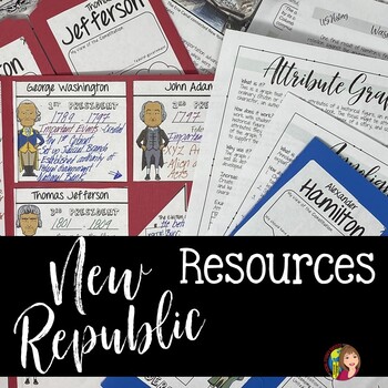 Preview of New Republic Lap Book and Content Readings