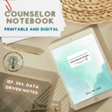 New- School Counselor Notebook