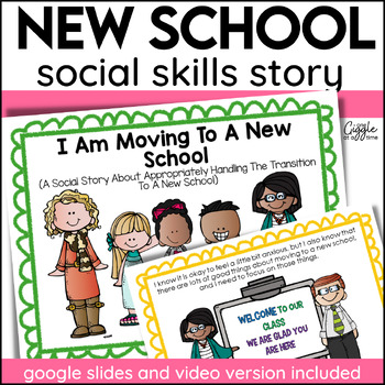 New School Social Story | Emotional Regulation | Accepting Change