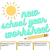 New School Year Worksheet - Back-to-School Activity