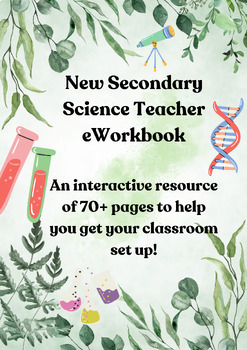 Preview of New Secondary Science Teacher eWorkbook, a resource for new teachers!