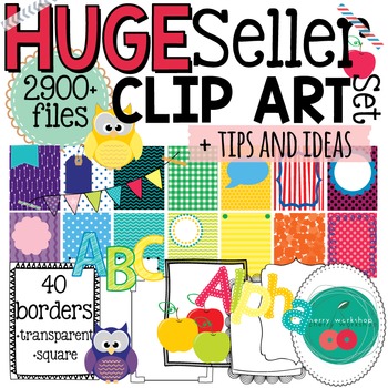 Preview of New Seller Clip Art BUNDLE 2900+ pieces