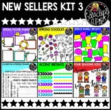 New Sellers Clip Art Kit 3 {Educlips Clipart}