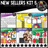 New Sellers Clip Art Kit 5 {Educlips Clipart}