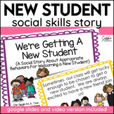 New Student Social Story Acceptance Inclusion Social Stori