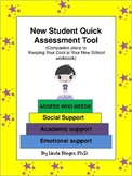 New Student Quick Assessment Tool