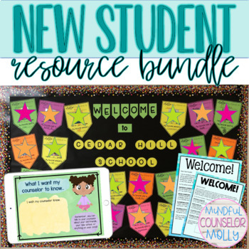 Preview of New Student Resource Bundle for School Counselors